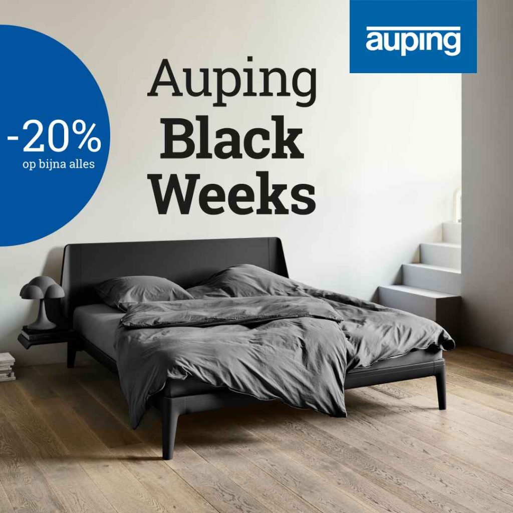 Black Weeks van Auping, 20% korting op bijna alles